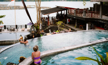 batur bali hot spring