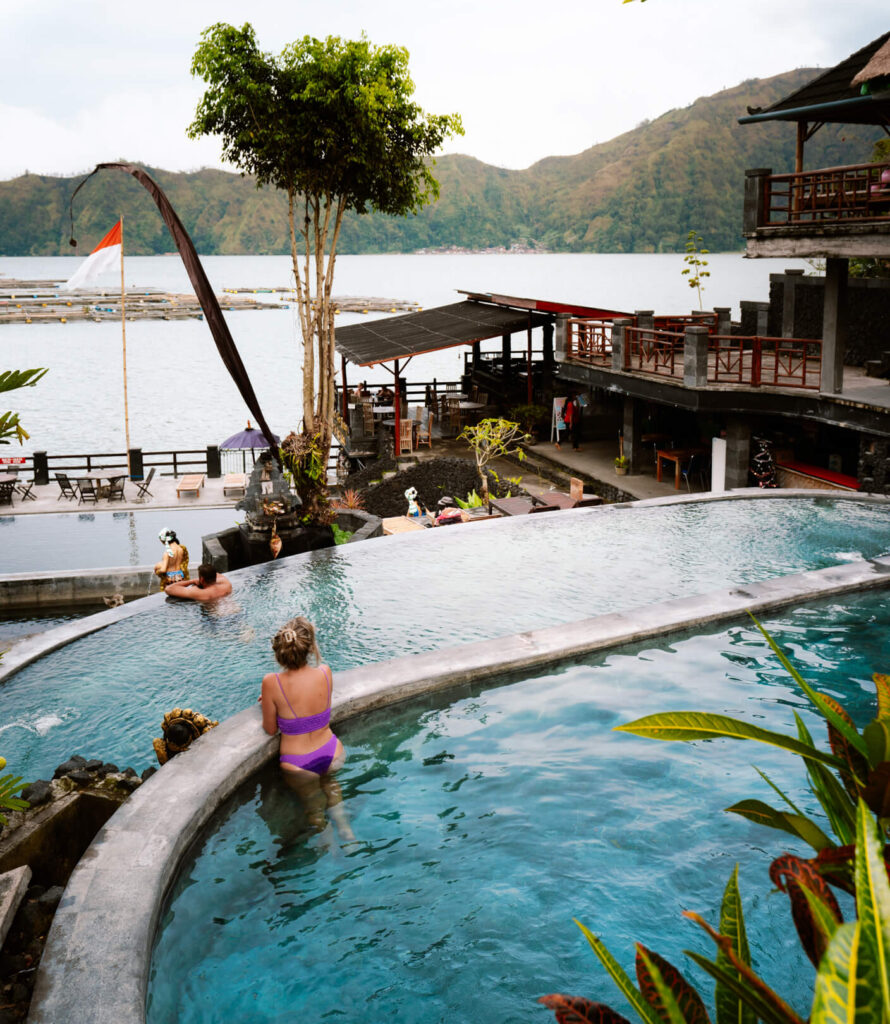 batur bali hot spring