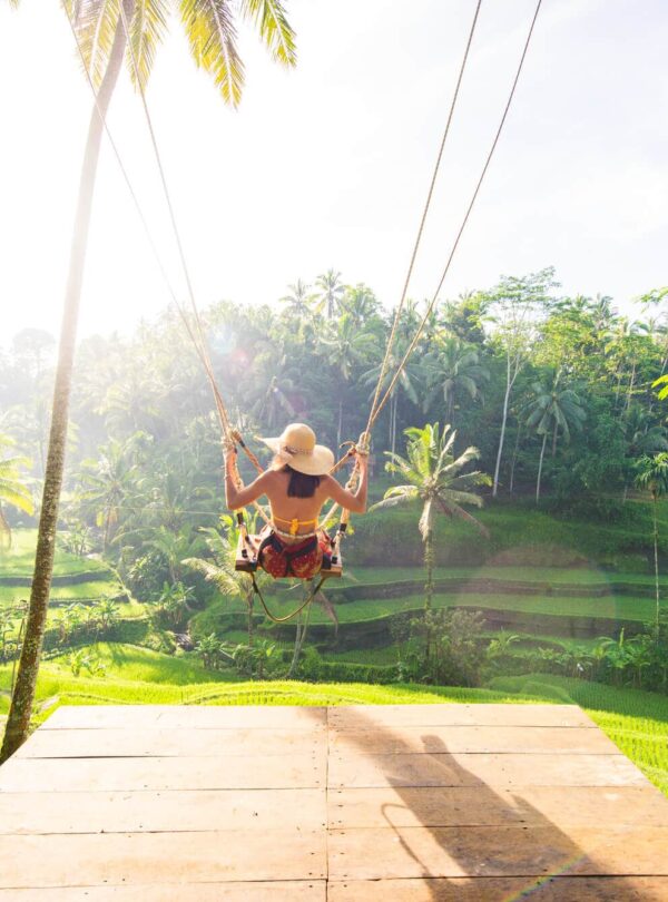 tegalalang rice terrace swing