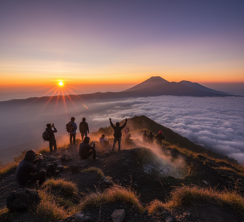 mount batur bali