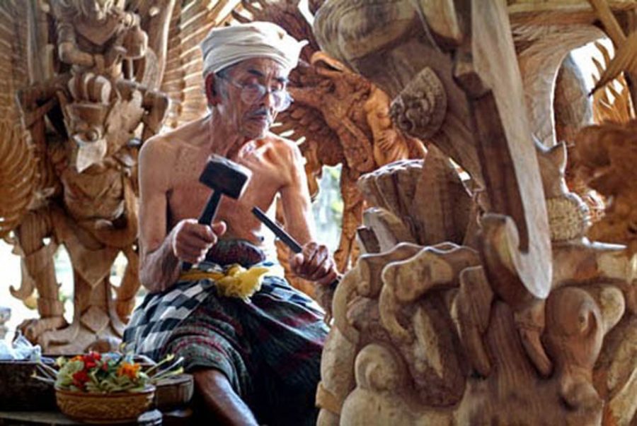 Bali Wood Carving