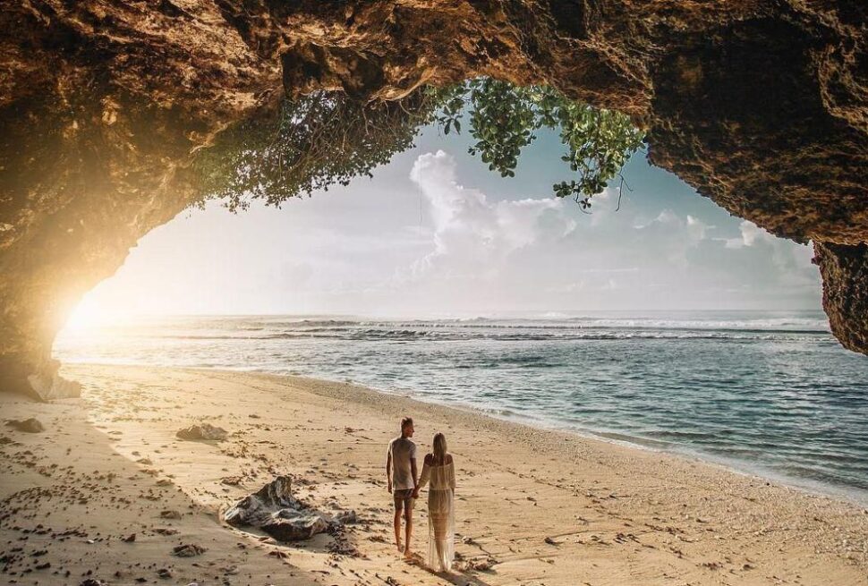 bali green bowl beach