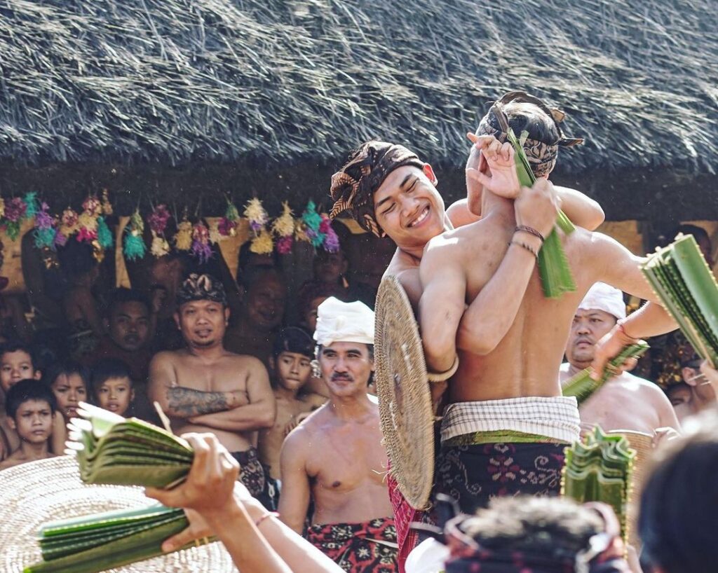 perang pandan tenganan village