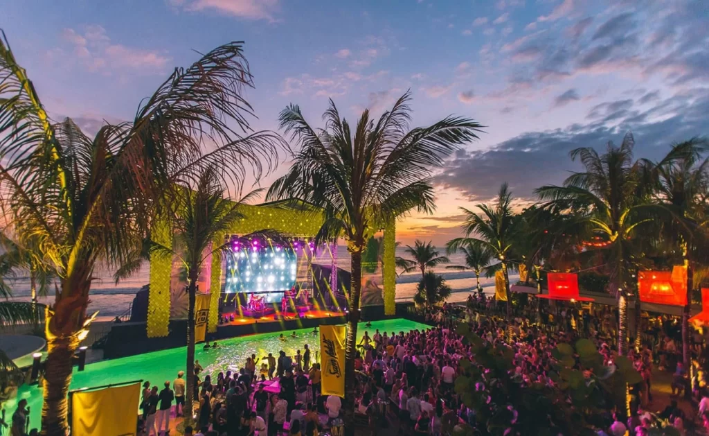 Seminyak beach party